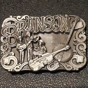 Branson Missouri Pewter Belt Buckle - Vintage